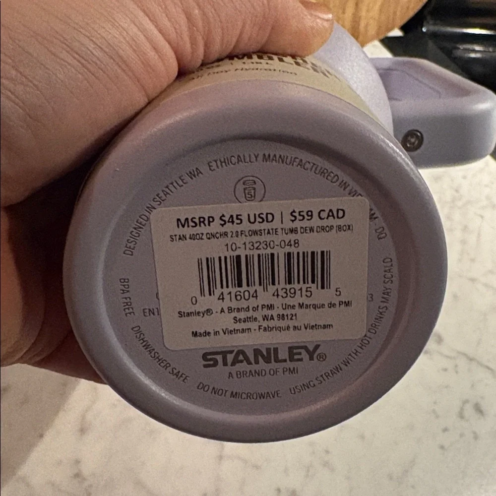 Stanley 40 oz. Quencher H2.0 FlowState Tumbler NWT - Picture 4 of 4